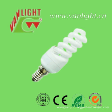 Mini spirale complet T2-11W E14 CFL, lampe économiseuse d’énergie